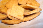 Соленый крекер «Хрустик» (2 варианта: постный и сырный)