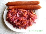 Солянка с краснокочанной капустой