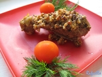 Курица в сливках с черносливом и соусом из грецких орехов