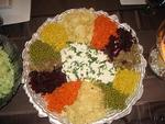 салат Разноцветный