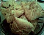 слоеные конвертики с яблоком(вариант)