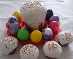 Кулич с маком