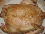 Фаршированная курица(домашний вариант)
