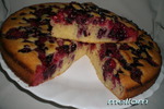 Пирог с замороженными ягодами (фруктами)