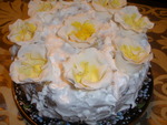 Торт Белая лилия