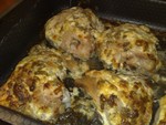запеченые куриные бедрышки