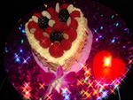 Пирожные  «Валентинки из лета»
