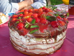 торт Медовик для мамы