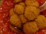 Овсянно  - ореховое печенье