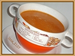 Суп - пюре из красной чечевицы  -  102 вариант