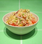 цитрусовый салат с кускусом