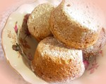 Кексы на сметане с шоколадной начинкой