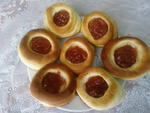 булочки с повидлом