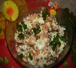 Салат из морепродуктов 