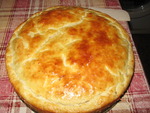 Пирог с рисом и курицей