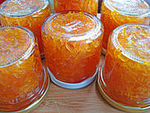 Морковное сладкое чудо с апельсиновой водой.