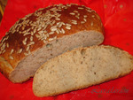 Хлебушек Солнечный - на закваске (с посвящением одному кулинарчику, который очень хочет печь хлеб)
