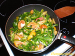 Горячий салат или овощной гарнир к мясу