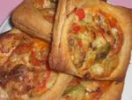 Мини пиццы.