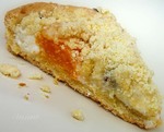 творожный пирог с абрикосами