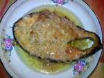 Рыба Эскалар (Масляна) в лимонном соусе