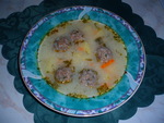 Юварлакя-Тефтелевый греческий суп