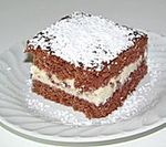 Молочные пироженные.