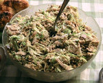 Салат из капусты (с мясом и яйцами) 