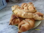 Булочки с виноградом и апельсином
