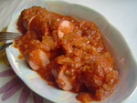Currywurst-Жареные колбаски с соусом Карри
