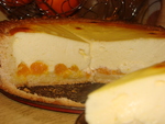 Kasekuchen -Творожный тортик  с мандаринами.Вариант.