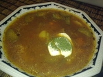 Рассольник  с сердцем