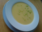 Крем-суп из кольраби