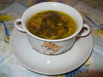 Суп с морской капустой