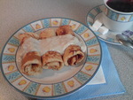 Банановые блинчики с банановым соусом
