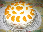 Мандариновый - торт