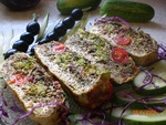 Фритата со свекольной ботвой,брокколи и помидорами черри или  Вкусный Овощной омлет