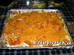 Баклажанно-овощное рагу, запеченое в духовке