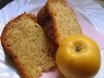 Ароматный яблочный кекс