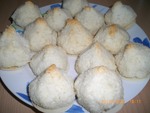 Кокосовые печенья (Kokosmakronen)
