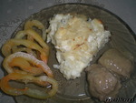 Запеканка картофельная с плавленным сыром
