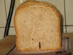 Хлеб из муки грубого помола с отрубями (для хлебопечки)