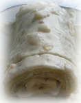 Рулет с банановой начинкой (вариант)