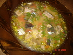 Горохово-рыбный суп