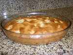 Шарлотка со сливками