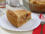 Мексиканский пирог Arroz con Pollo (рис и курица)