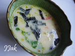 Суп морской сливочный по японским мотивам