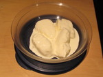 Лимонное мороженое с имбирем