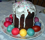 Кулич (шоколадный кулич)