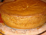 нежный высокий ореховый бисквит для торта
